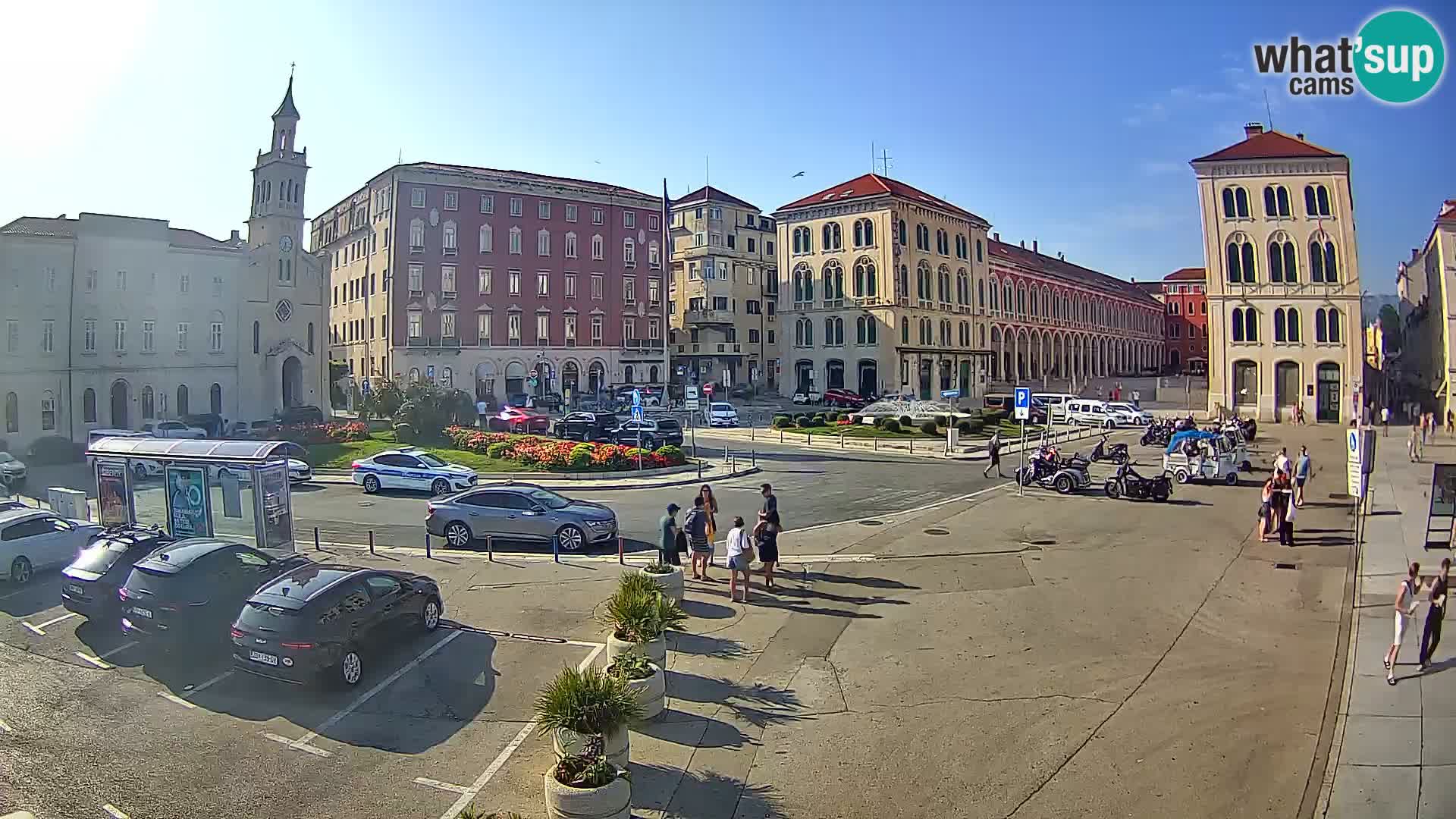 Webcam Split Riva – Prokurative | Trg Republike