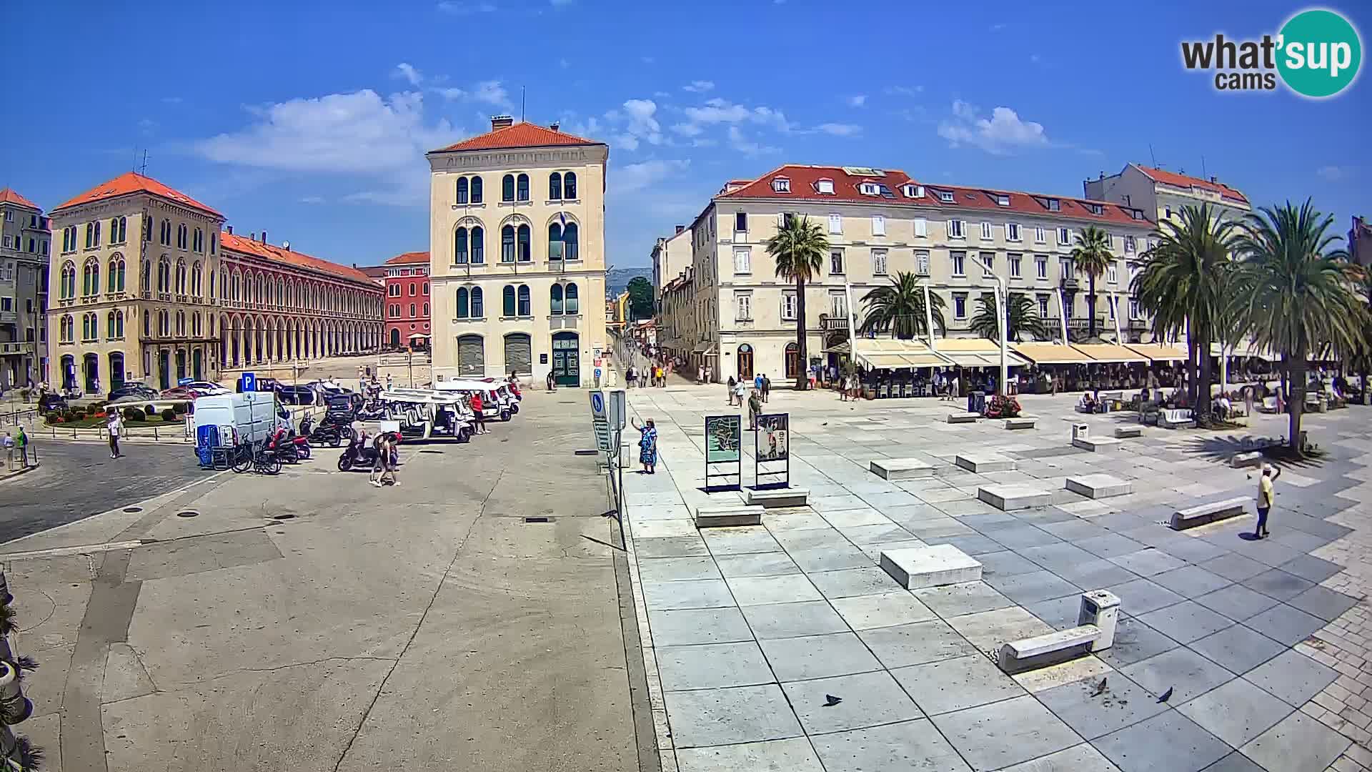 Webcam Split Riva – Prokurative | Plaza de la República