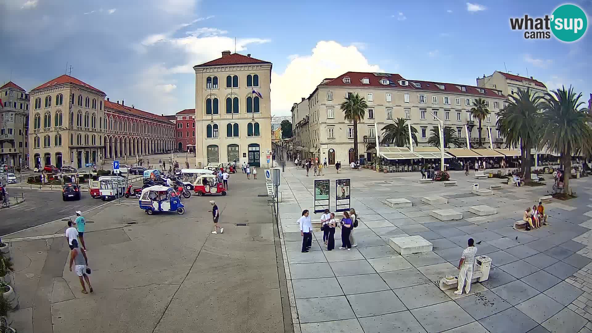 Split kamera Riva – Prokurative | Trg Republike