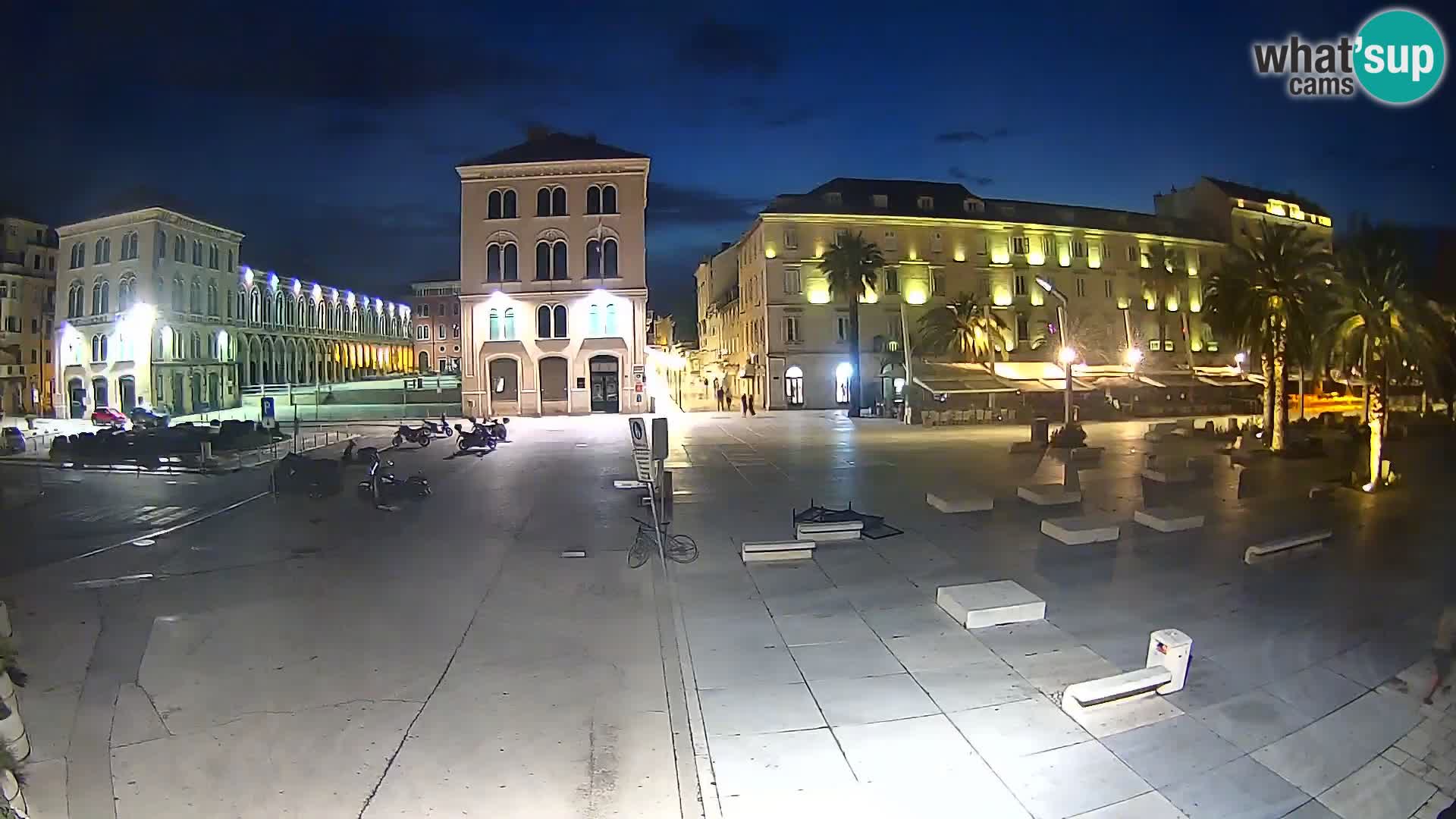 Webcam Spalato Riva – Prokurative | Piazza della Republika