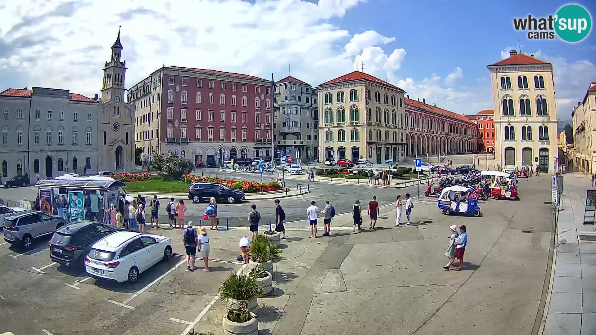 Webcam Split Riva – Prokurative | Plaza de la República