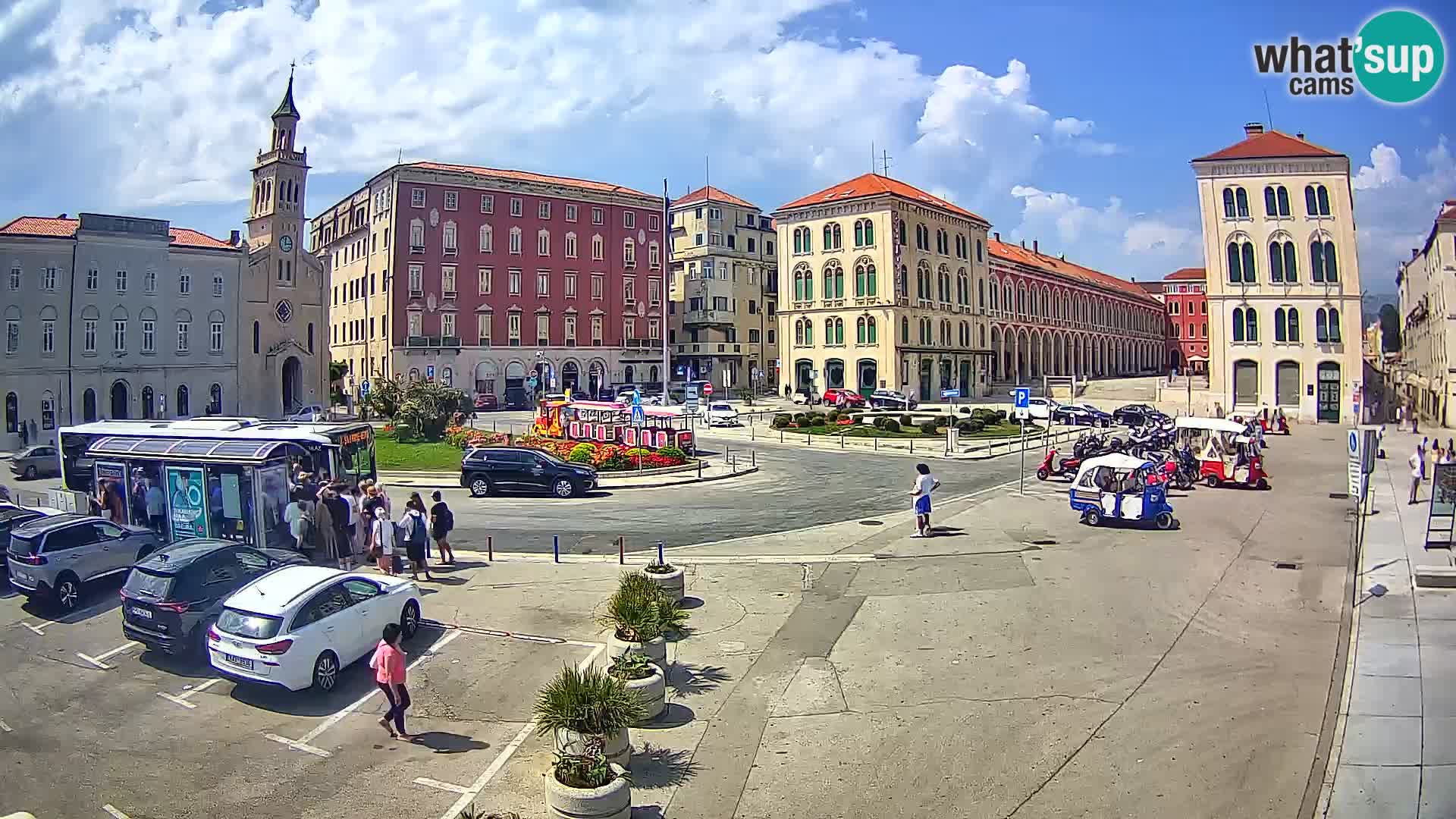 Webcam Split Riva – Prokurative | Trg Republike