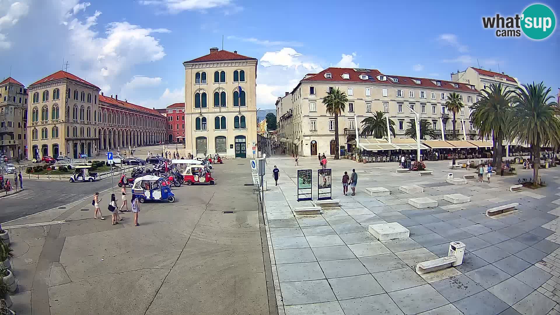 Webcam Split Riva – Prokurative | Plaza de la República