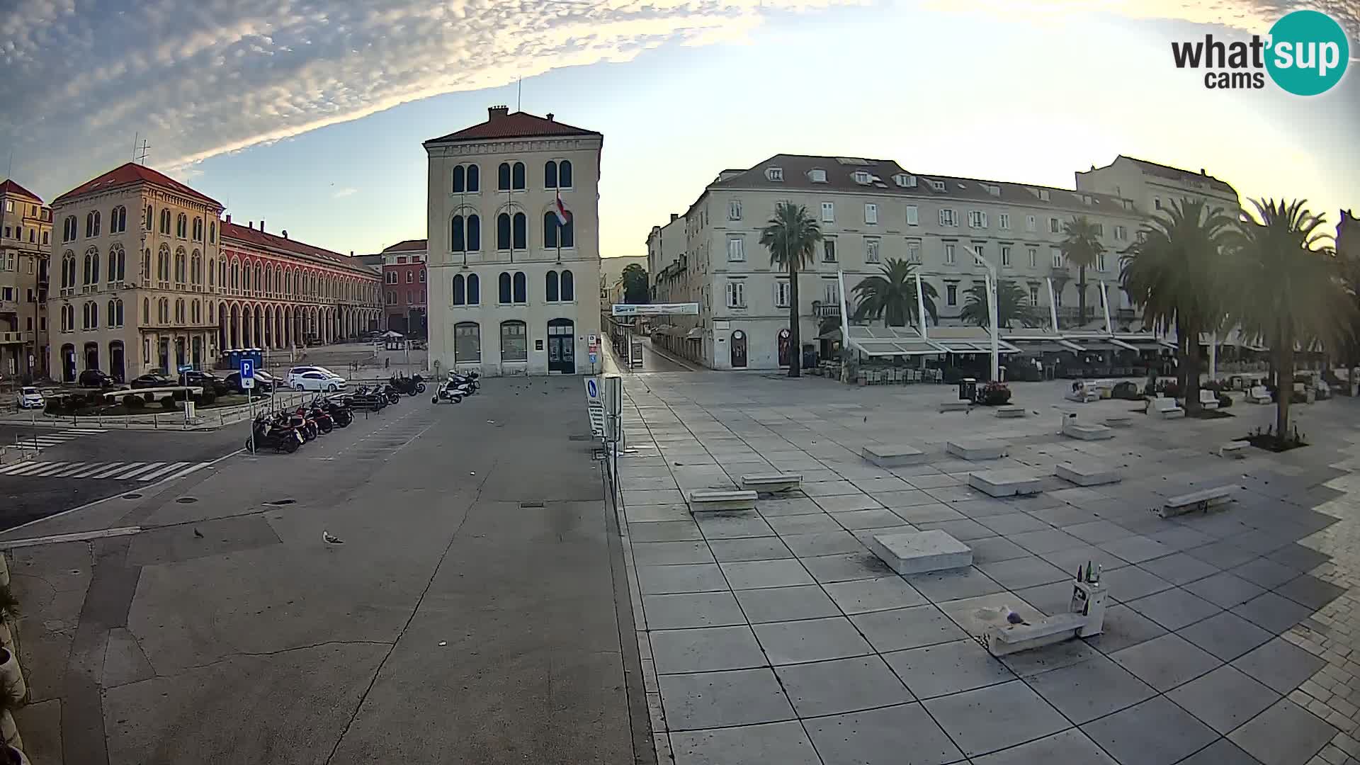 Webcam Split Riva – Prokurative | Trg Republike
