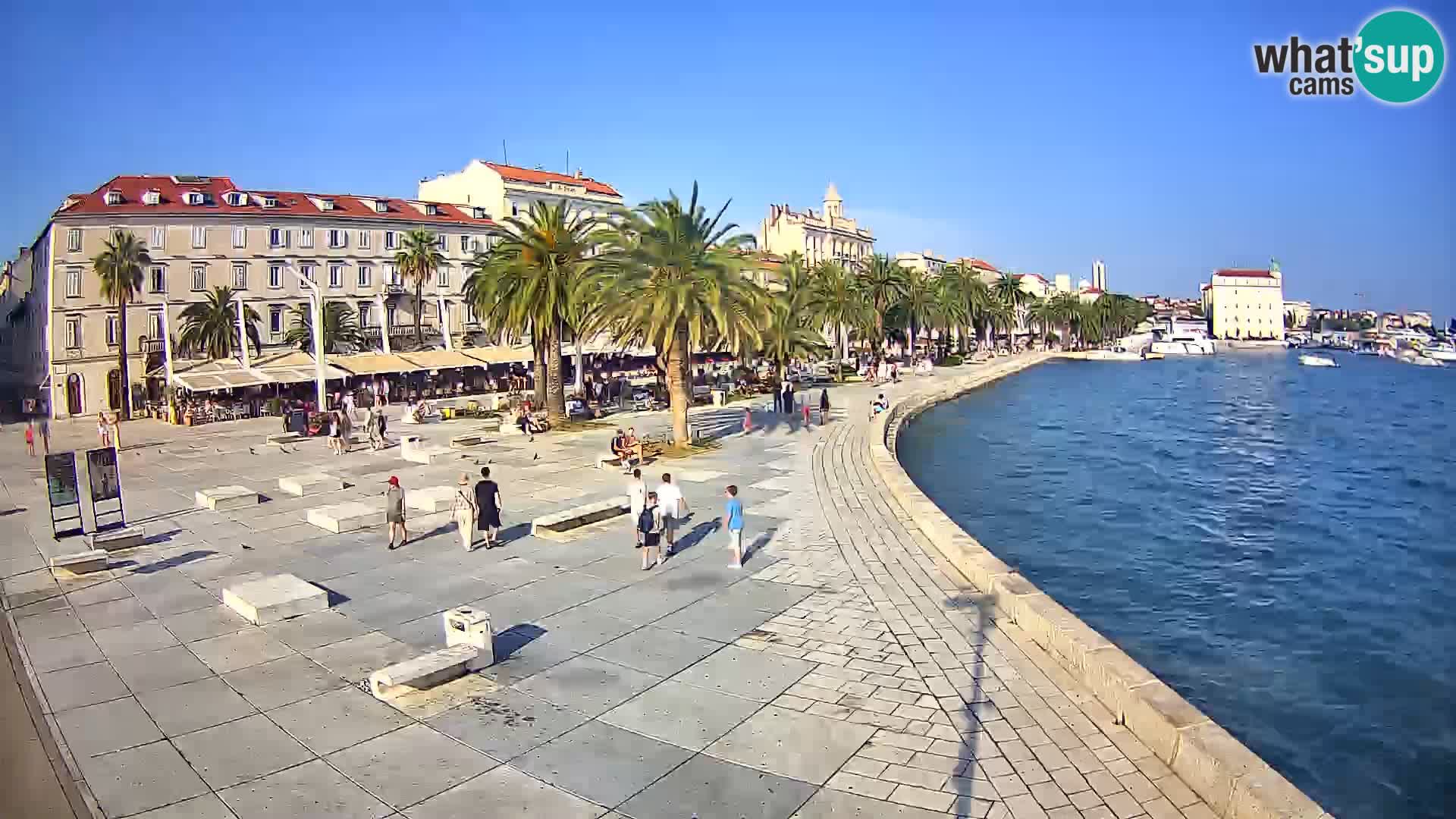 Webcam Spalato Riva – Prokurative | Piazza della Republika