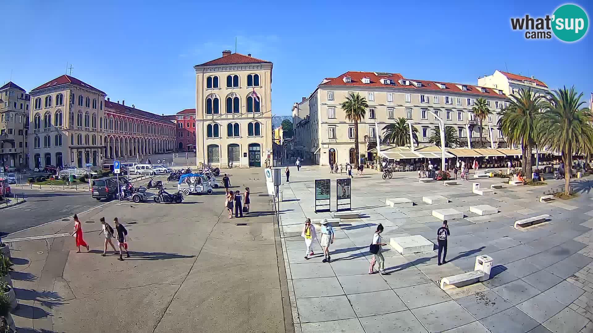 Live kamera Split Riva – Prokurative | Trg Republike