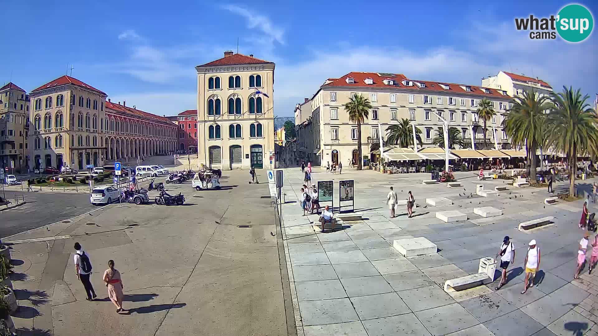 Webcam Split Riva – Prokurative | Trg Republike