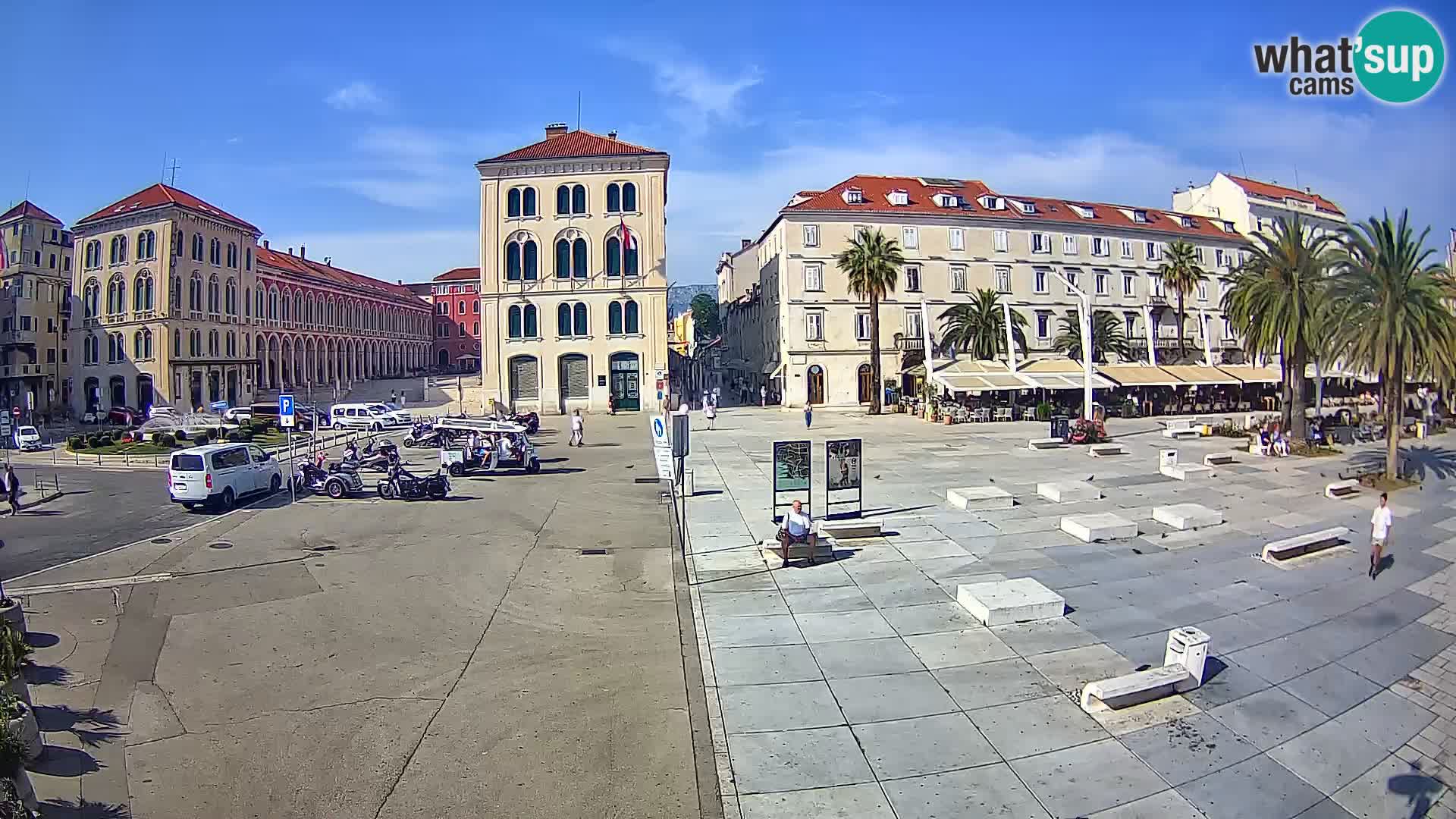 Webcam Split Riva – Prokurative | Trg Republike