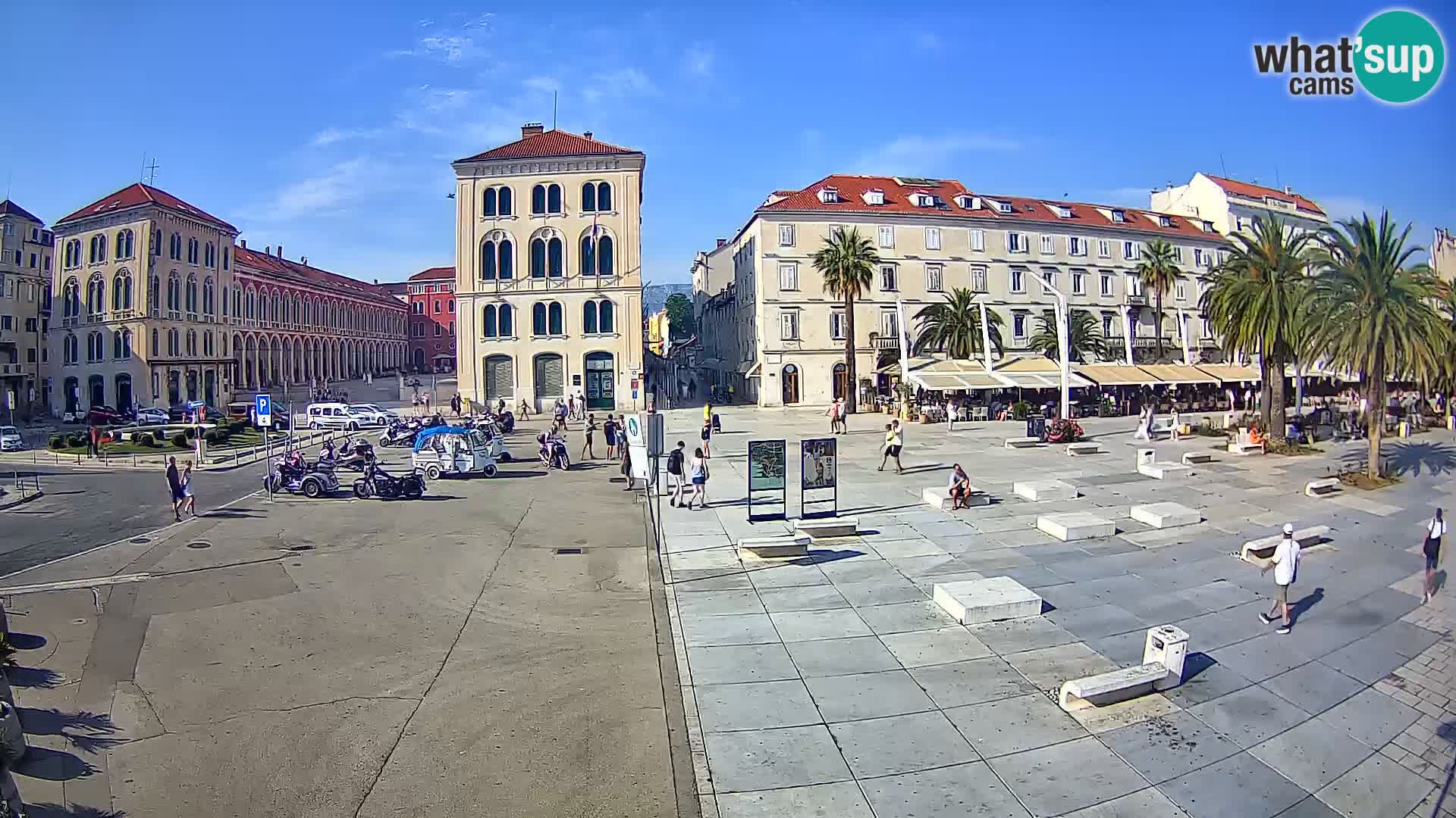 Webcam Split Riva – Prokurative | Trg Republike