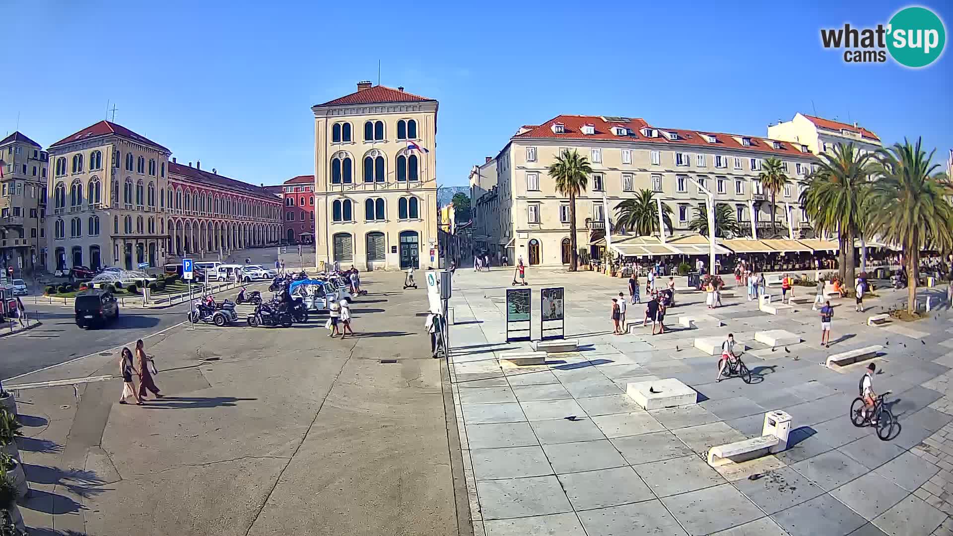 Webcam Spalato Riva – Prokurative | Piazza della Republika
