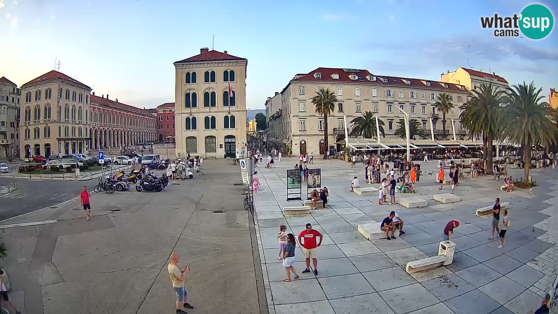 Webcam Split Riva – Prokurative | Plaza de la República