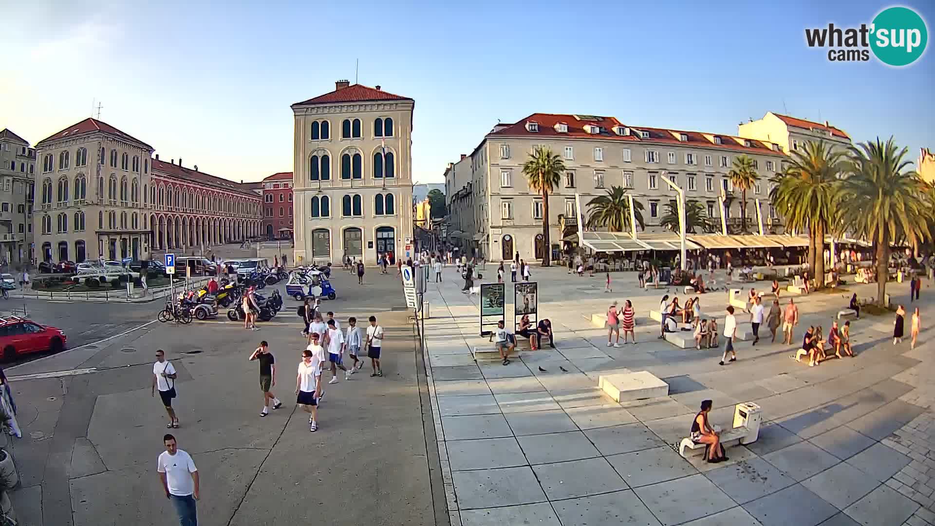 Split kamera Riva – Prokurative | Trg Republike