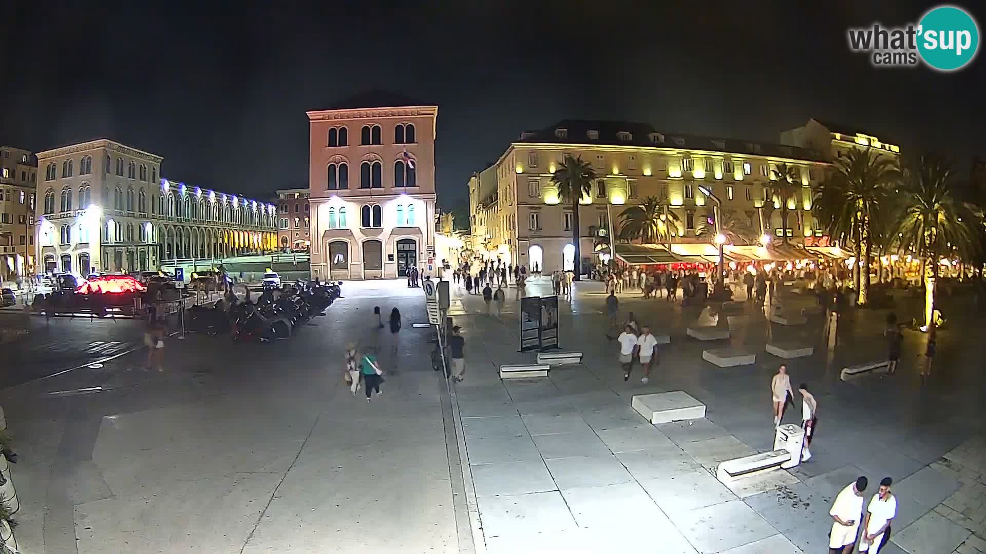 Webcam Split Riva – Prokurative | Trg Republike