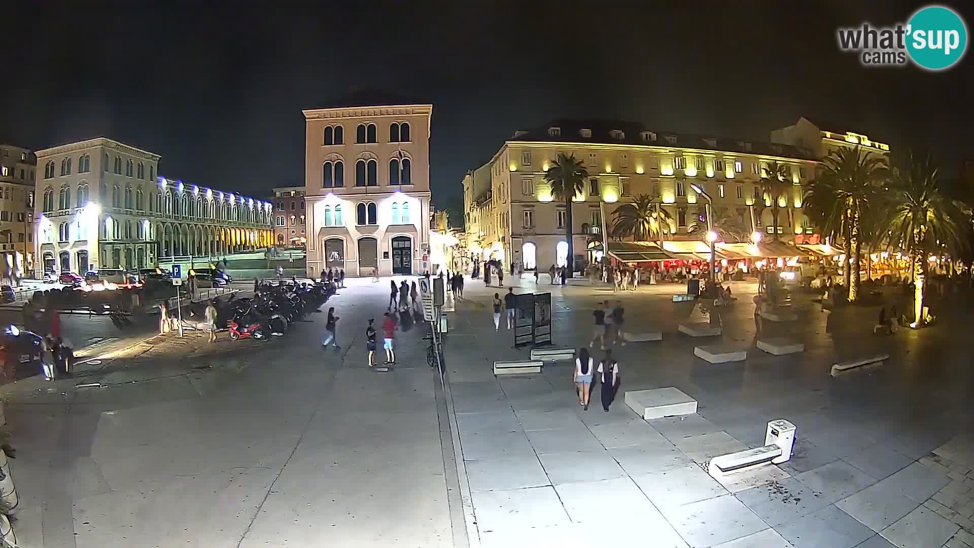 Webcam Split Riva – Prokurative | Trg Republike