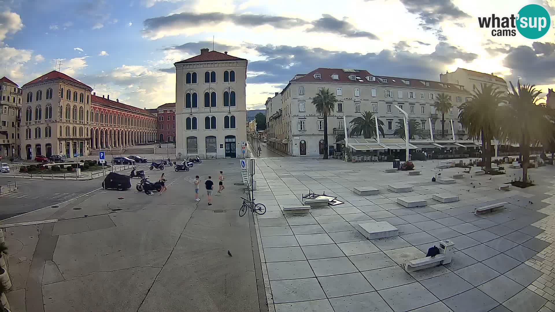 Webcam Split Riva – Prokurative | Plaza de la República