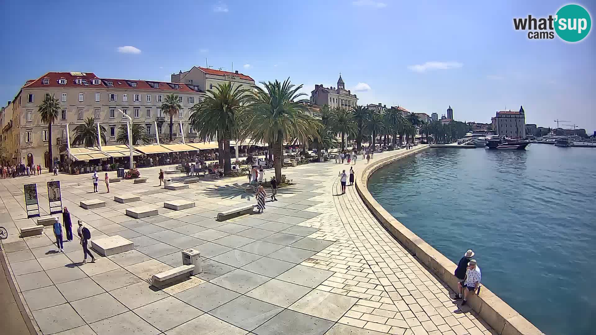 Webcam Split Riva – Prokurative | Trg Republike