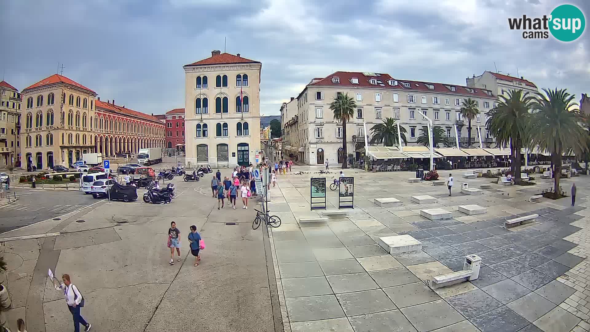 Split kamera Riva – Prokurative | Trg Republike