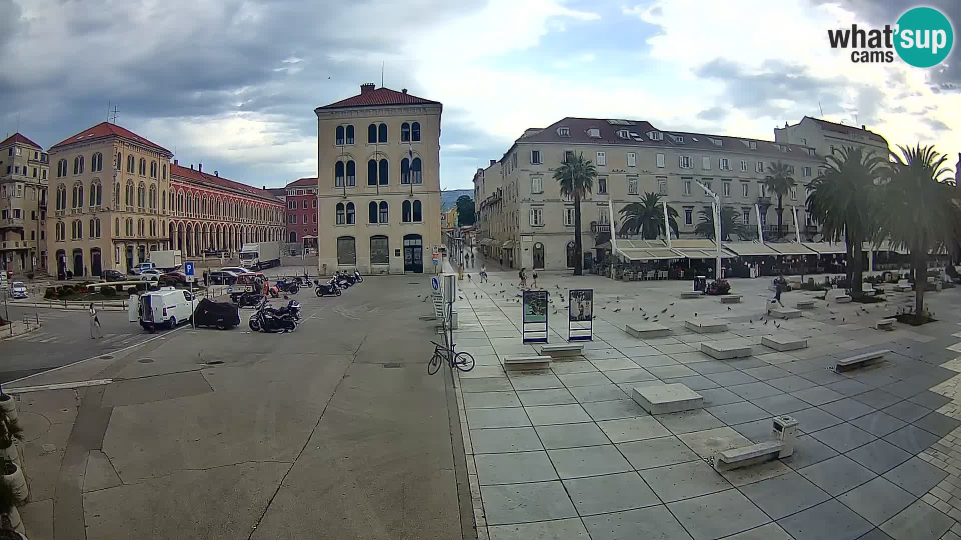 Webcam Split Riva – Prokurative | Trg Republike