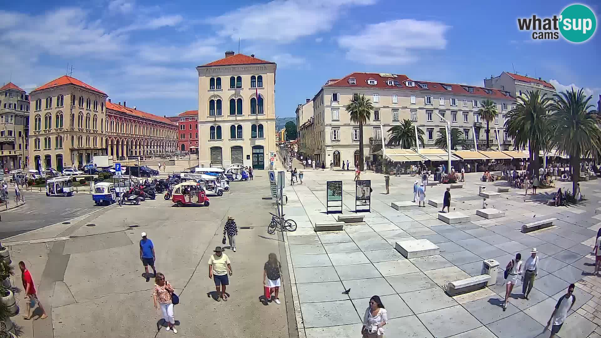 Webcam Split Riva – Prokurative | Plaza de la República