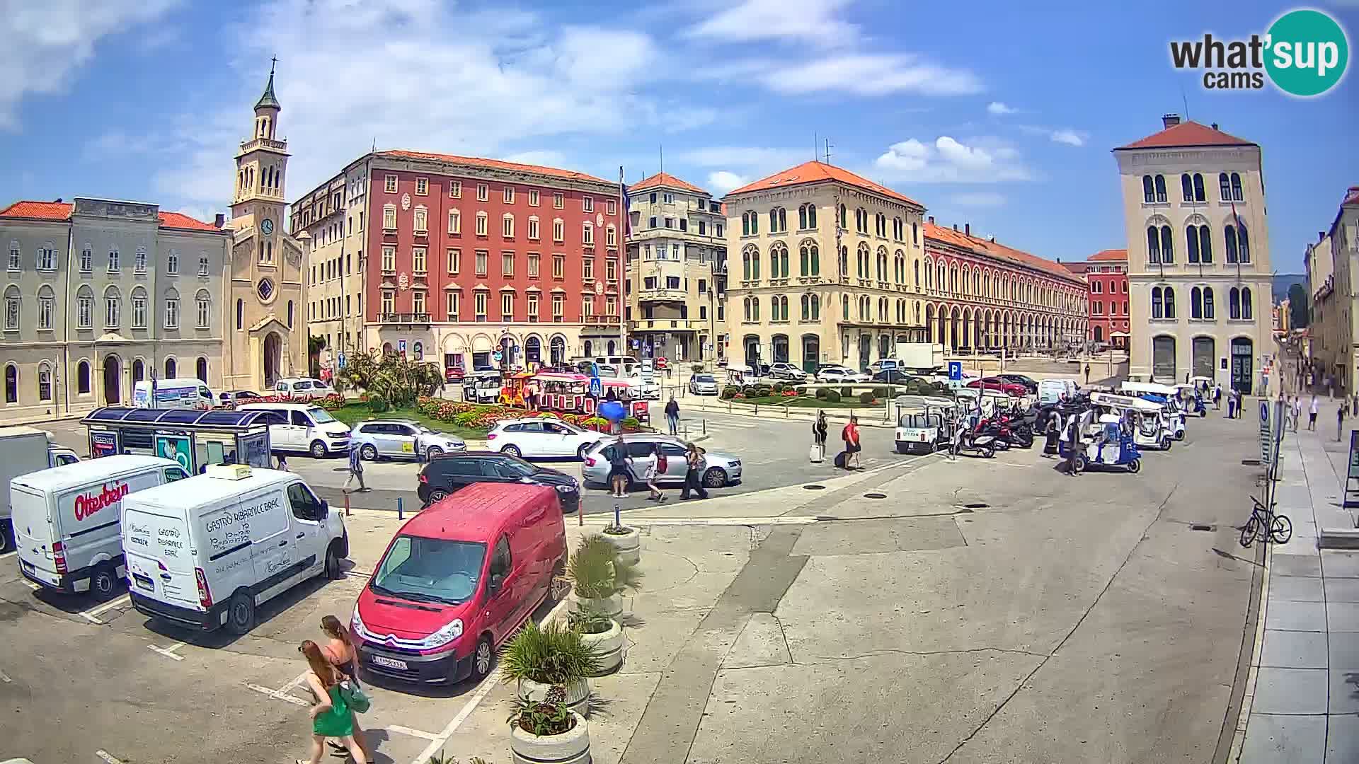 Webcam Split Riva – Prokurative | Trg Republike