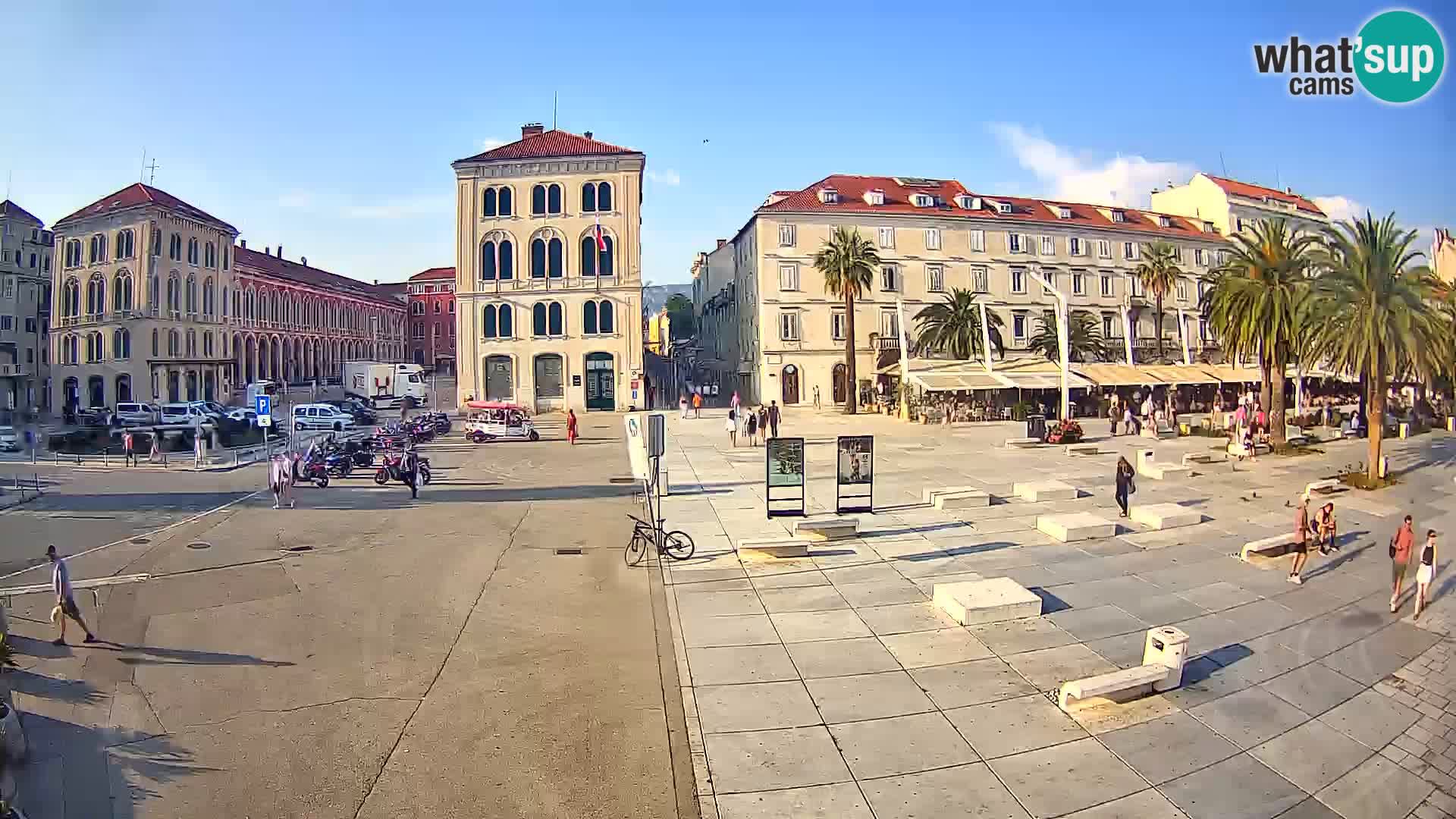 Webcam Split Riva – Prokurative | Plaza de la República