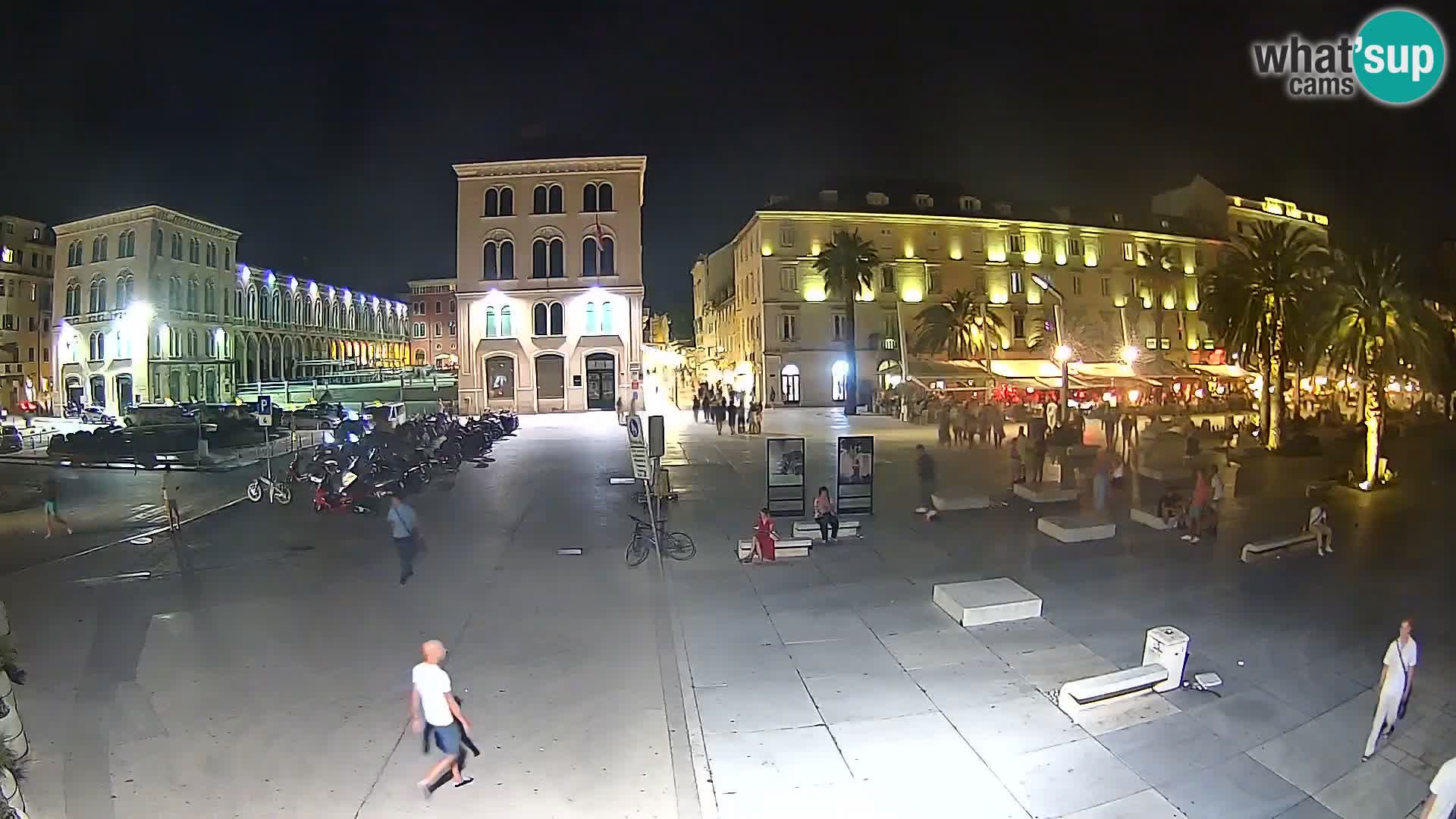 Webcam Split Riva – Prokurative | Trg Republike