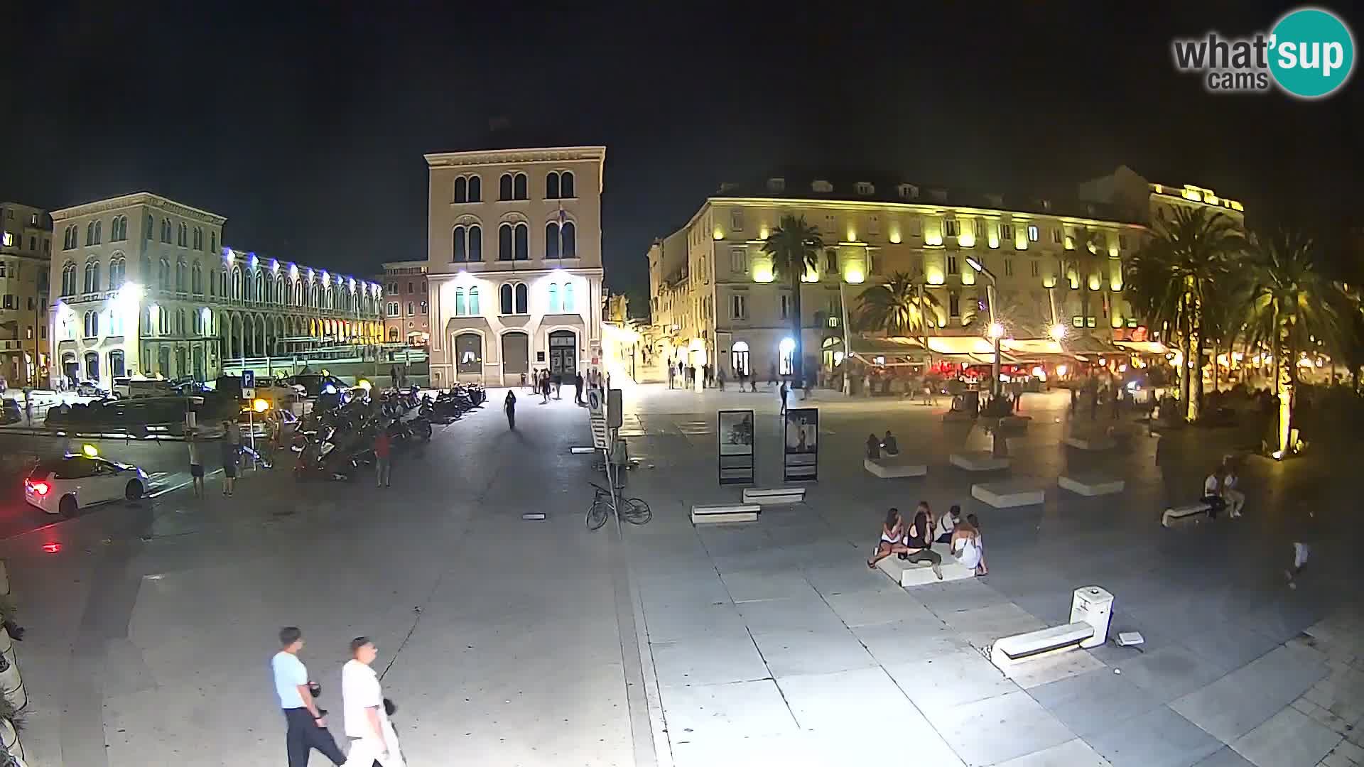 Webcam Split Riva – Prokurative | Trg Republike