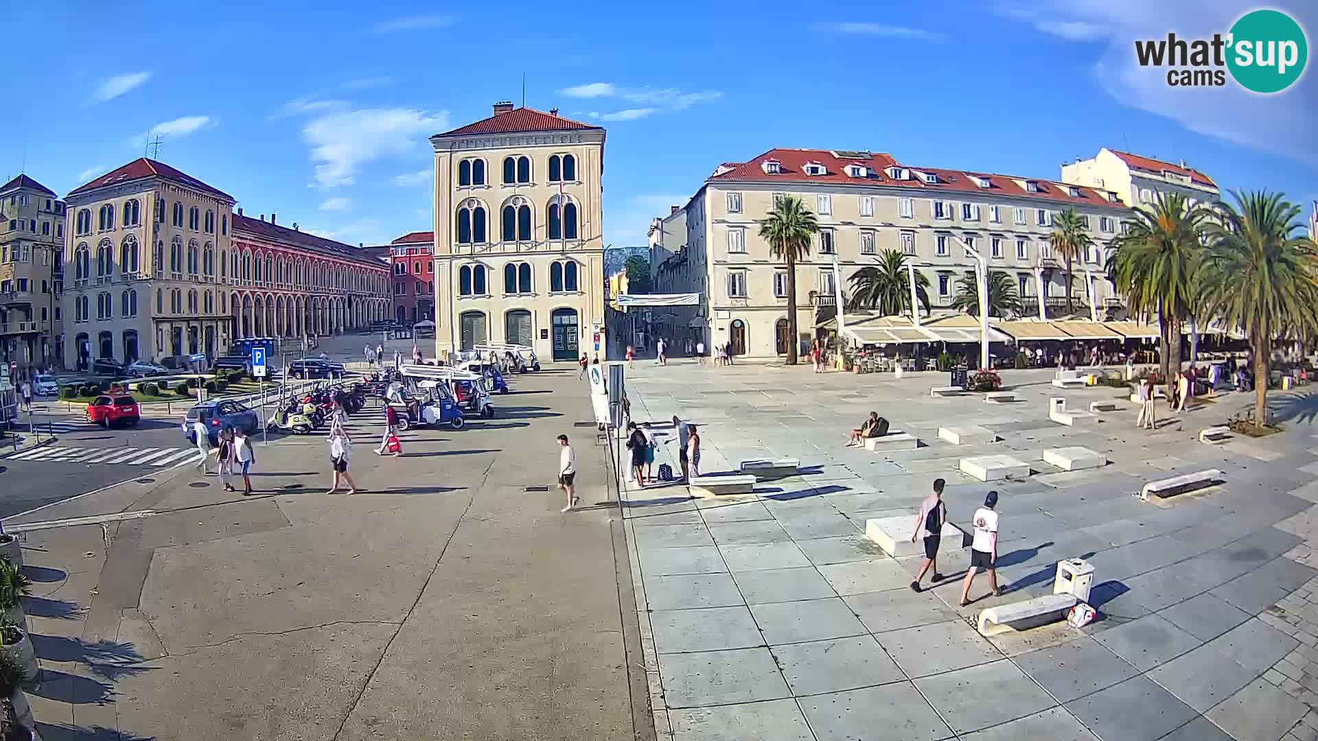 Webcam Split Riva – Prokurative | Trg Republike
