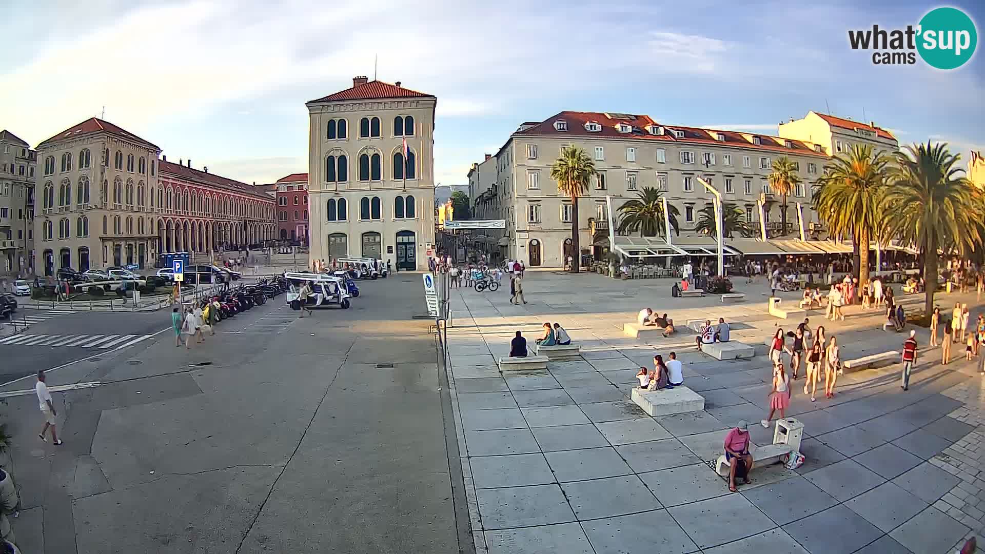 Webcam Split Riva – Prokurative | Trg Republike