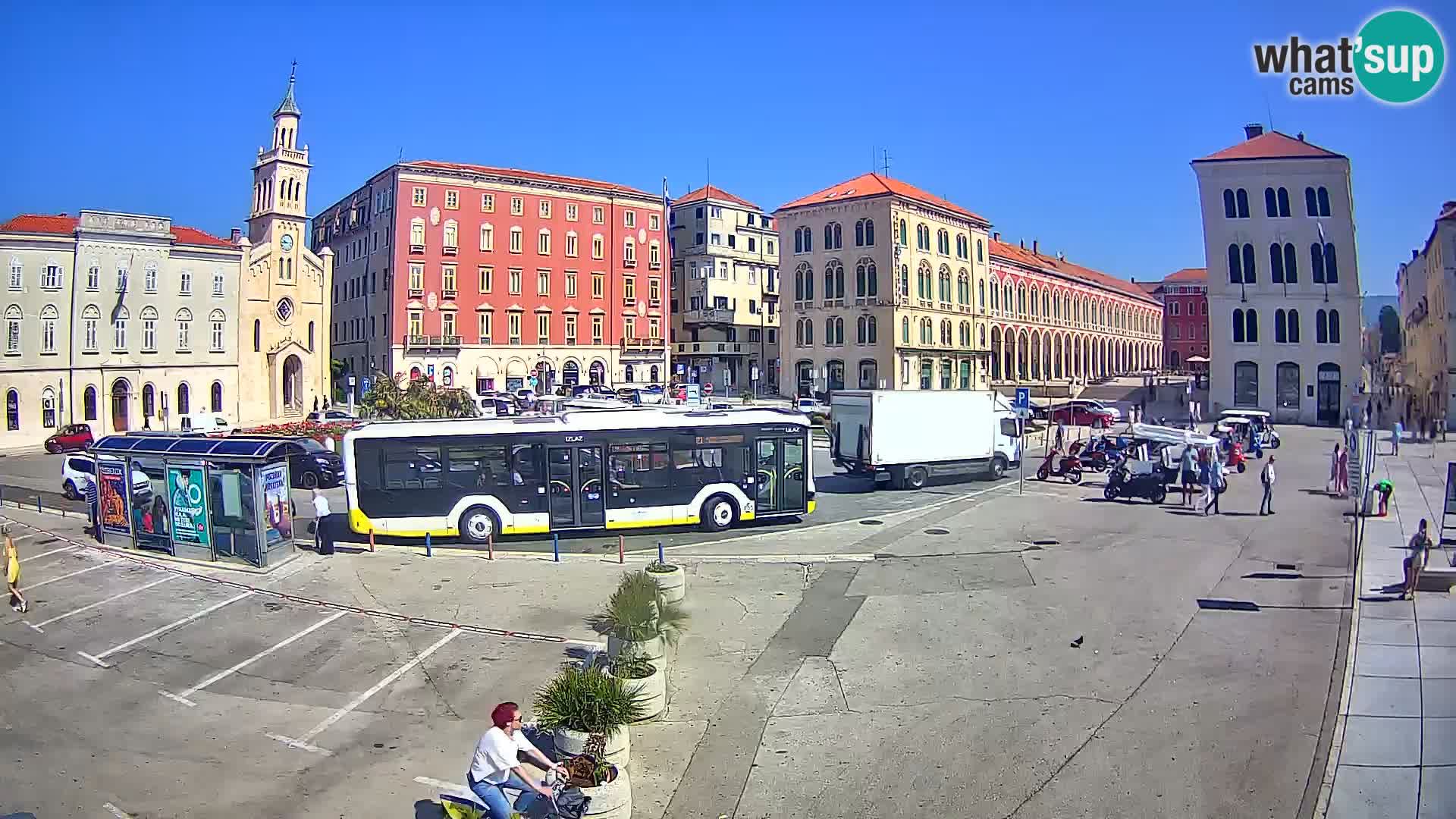 Webcam Spalato Riva – Prokurative | Piazza della Republika