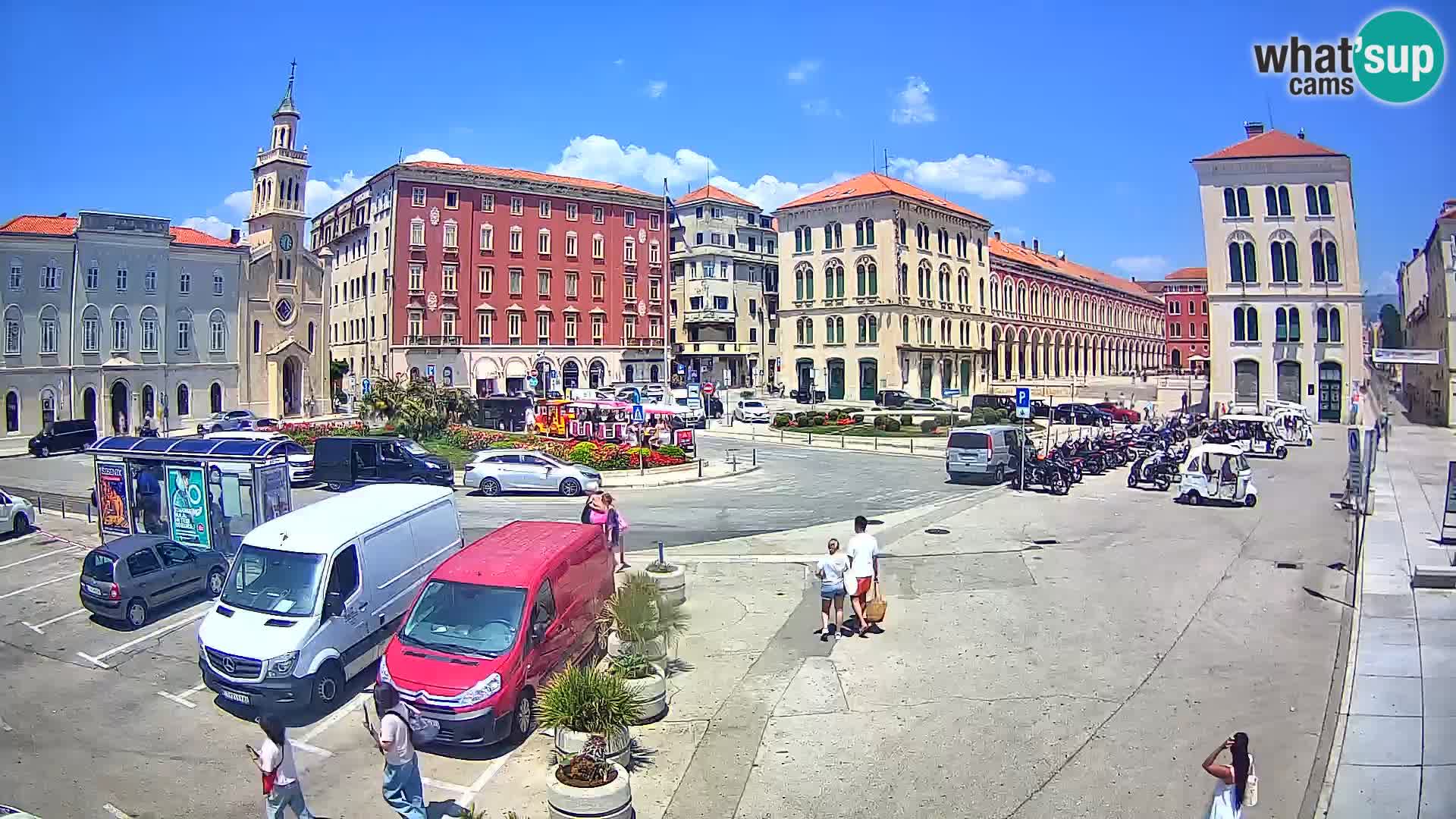 Webcam Split Riva – Prokurative | Trg Republike