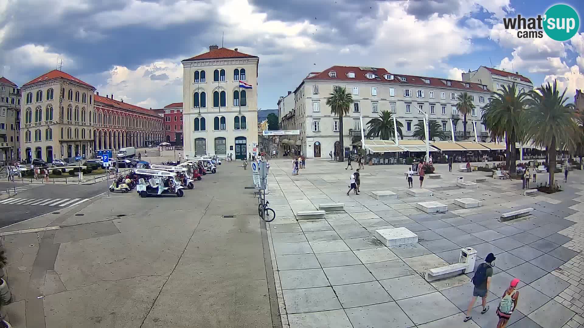 Webcam Split Riva – Prokurative | Trg Republike