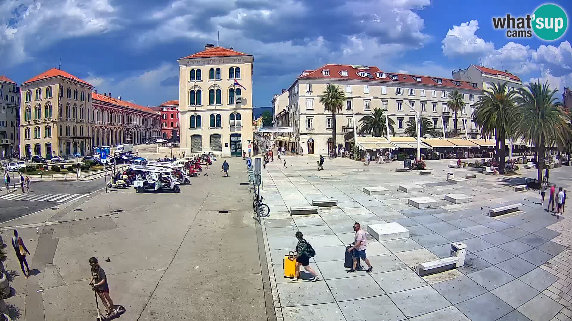 Split kamera Riva – Prokurative | Trg Republike