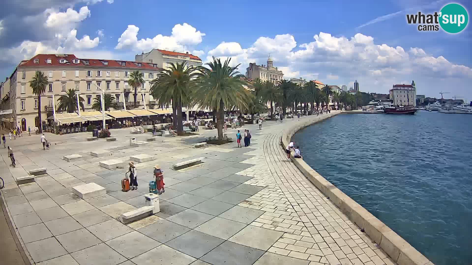 Webcam Spalato Riva – Prokurative | Piazza della Republika