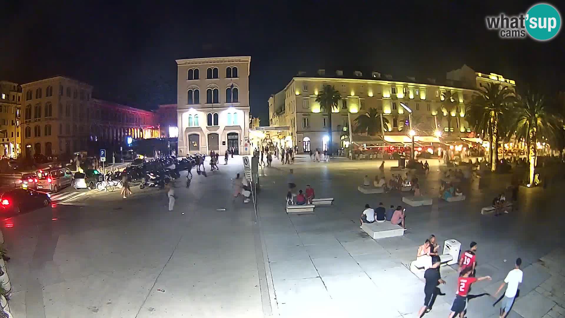 Webcam Split Riva – Prokurative | Trg Republike