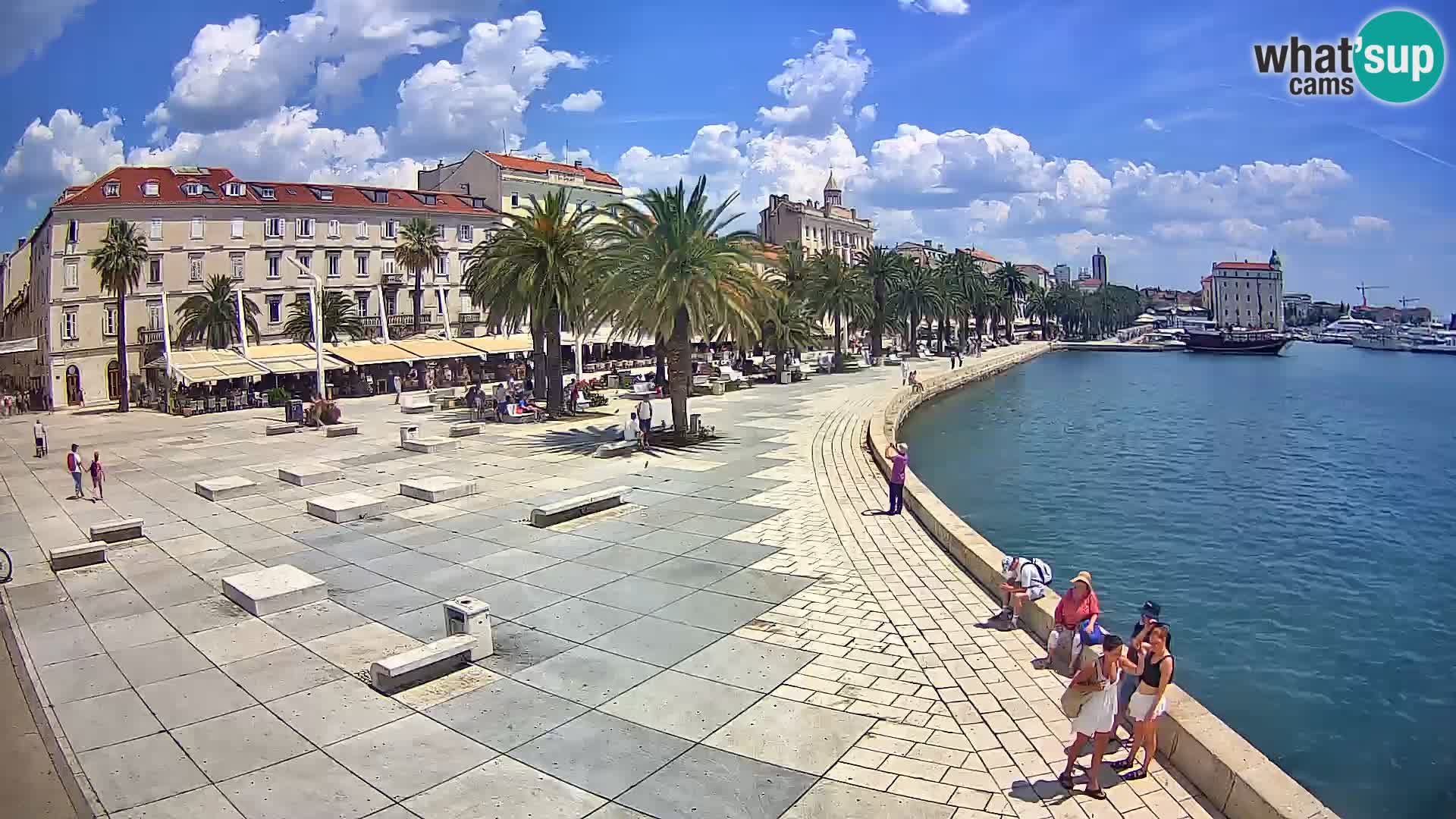 Live kamera Split Riva – Prokurative | Trg Republike