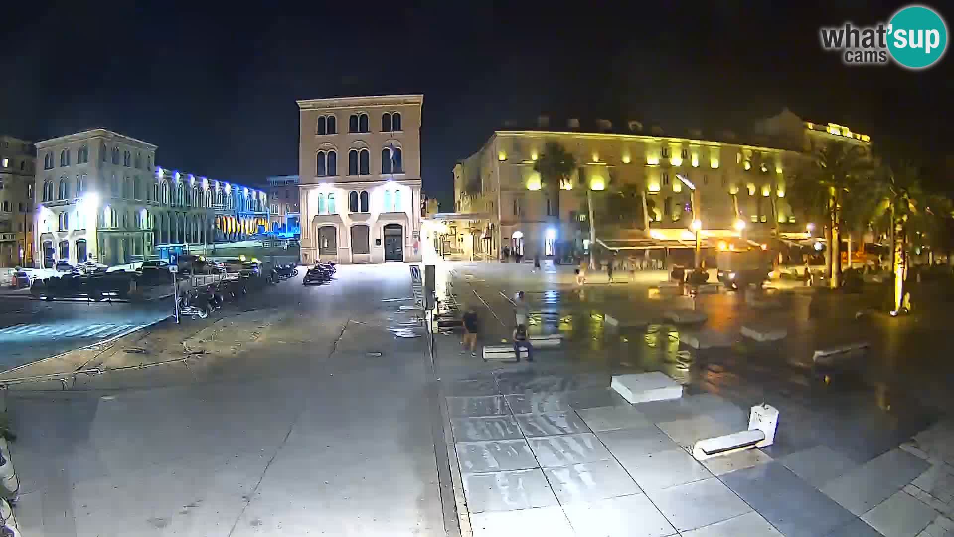 Webcam Split Riva – Prokurative | Trg Republike