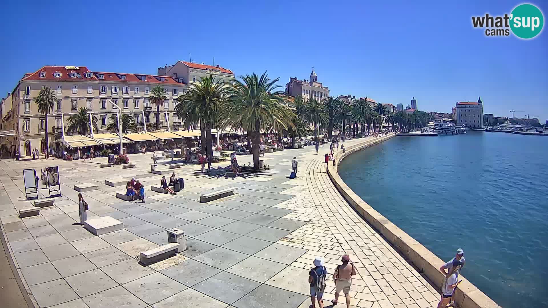 Webcam Split Riva – Prokurative | Trg Republike