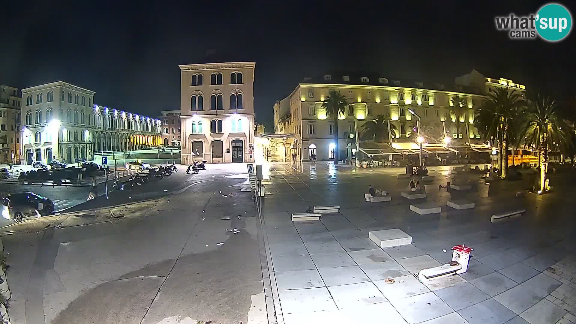 Webcam Split Riva – Prokurative | Trg Republike