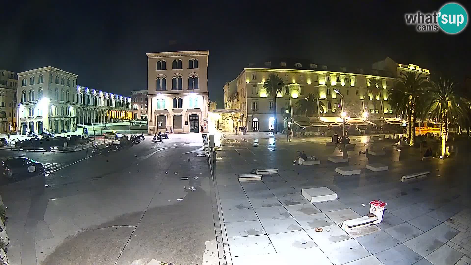 Webcam Split Riva – Prokurative | Trg Republike