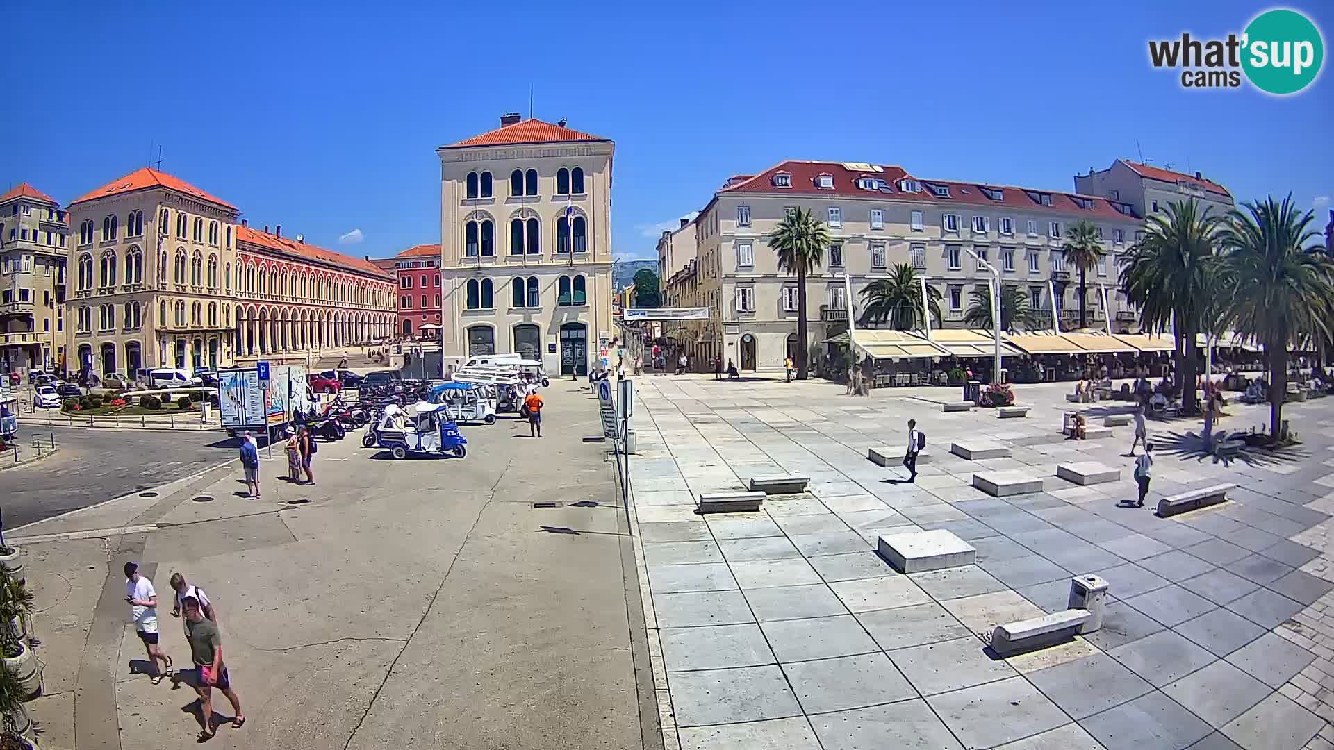 Webcam Split Riva – Prokurative | Trg Republike