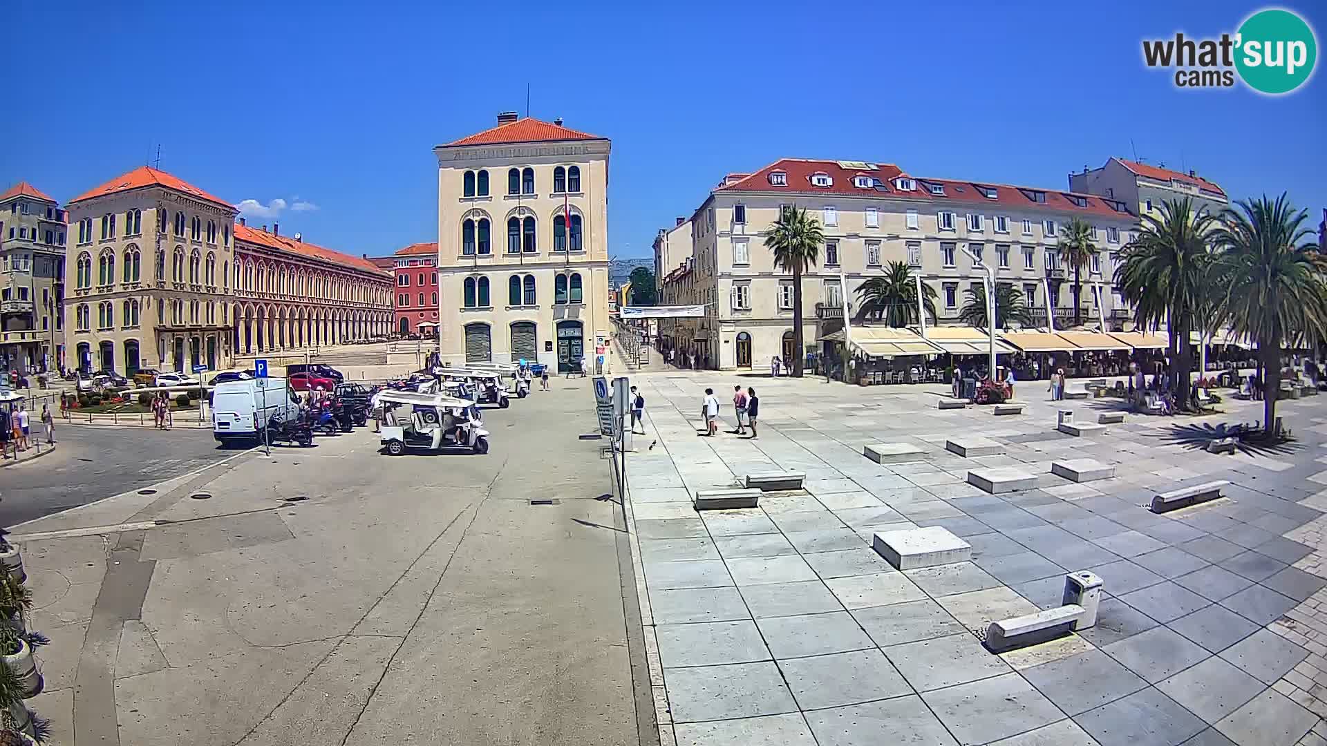 Webcam Split Riva – Prokurative | Trg Republike