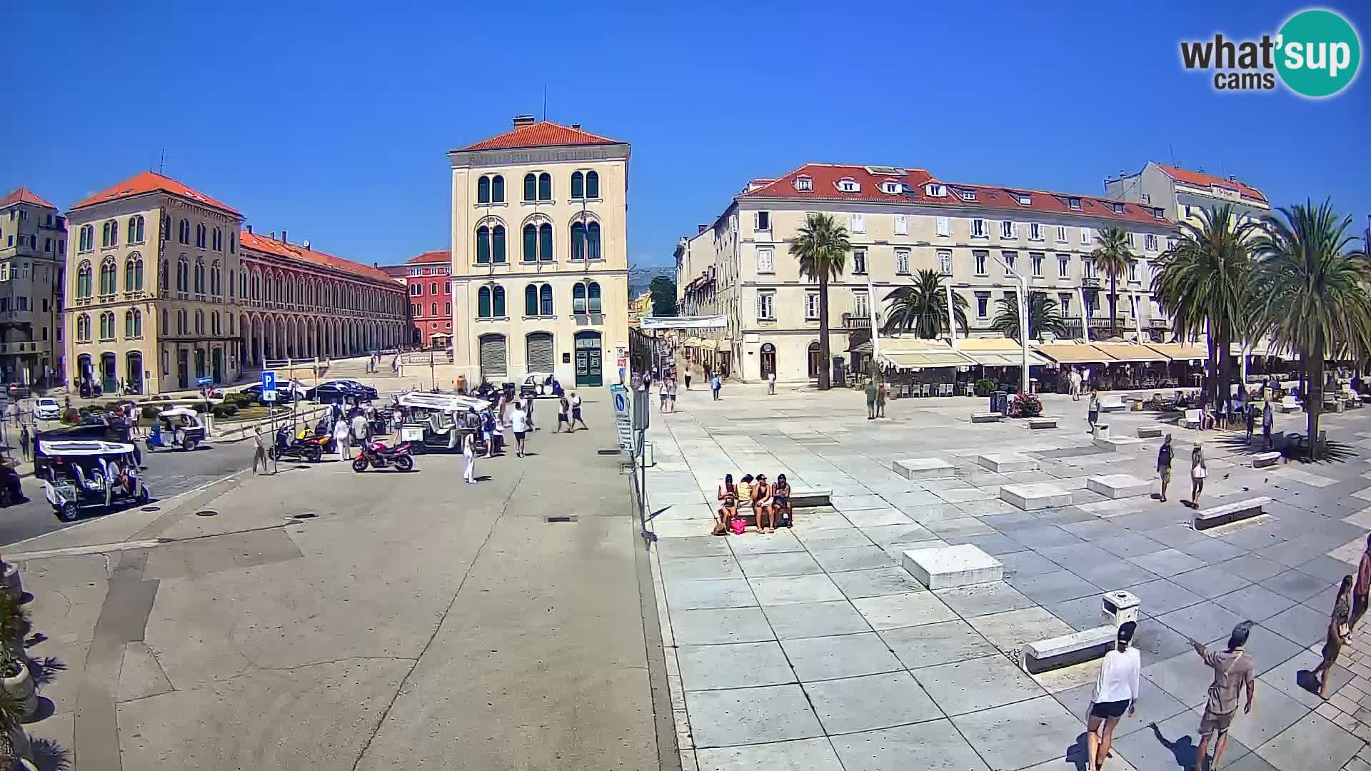 Webcam Split Riva – Prokurative | Trg Republike