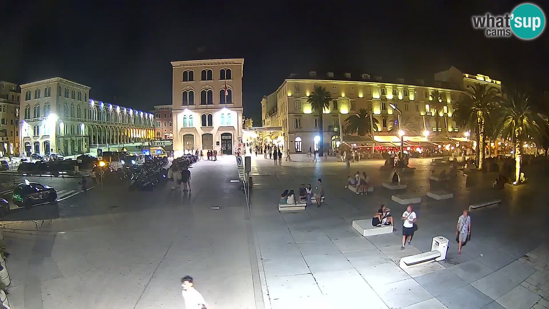Webcam Split Riva – Prokurative | Trg Republike