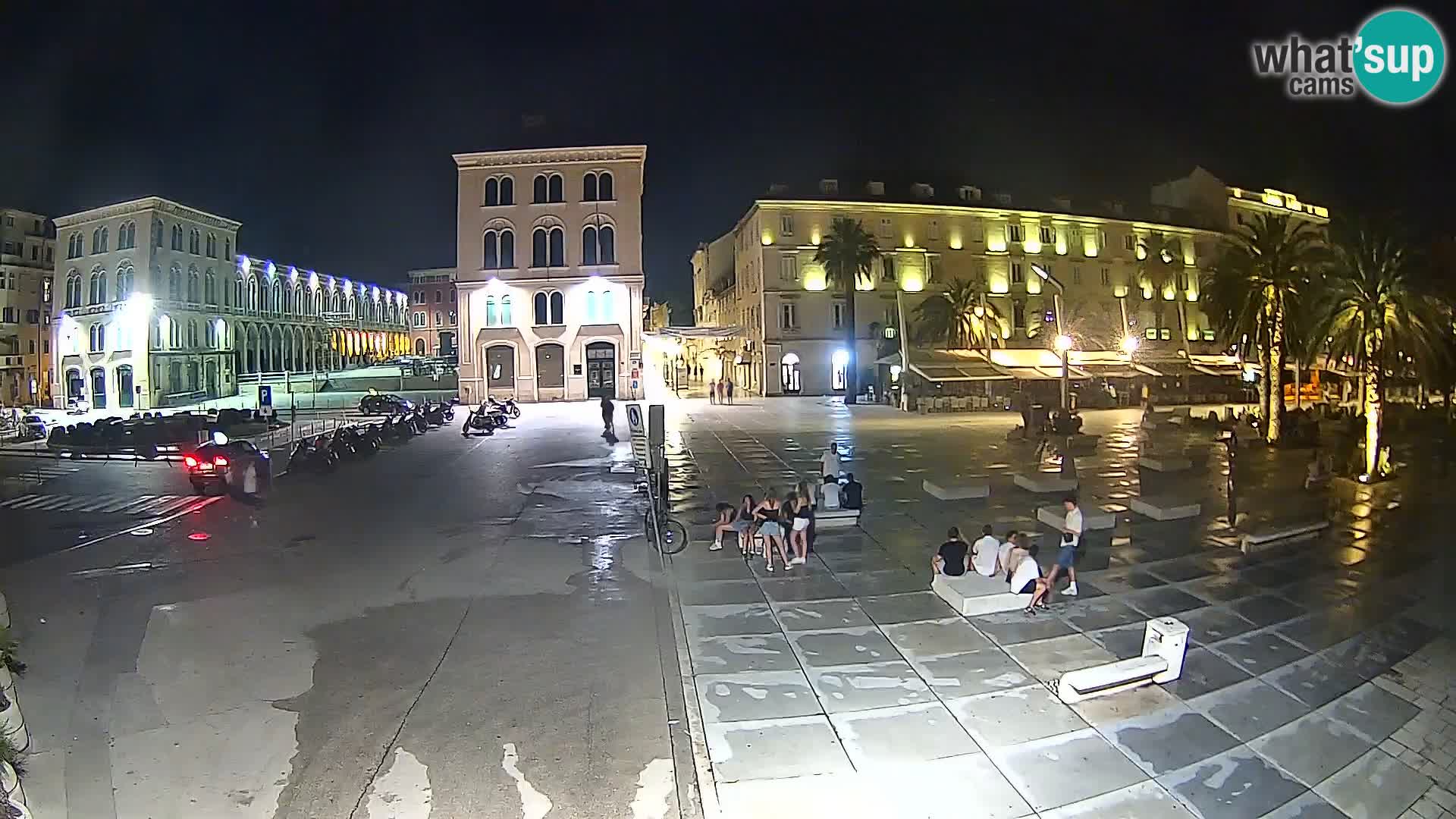 Webcam Split Riva – Prokurative | Trg Republike