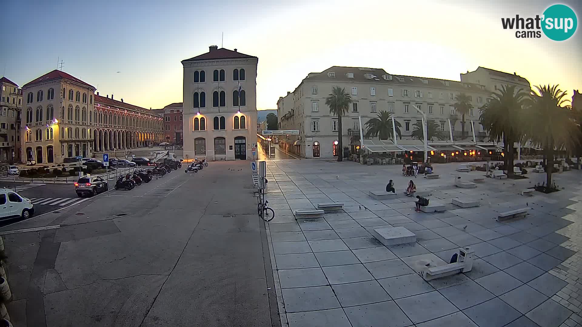 Webcam Split Riva – Prokurative | Plaza de la República