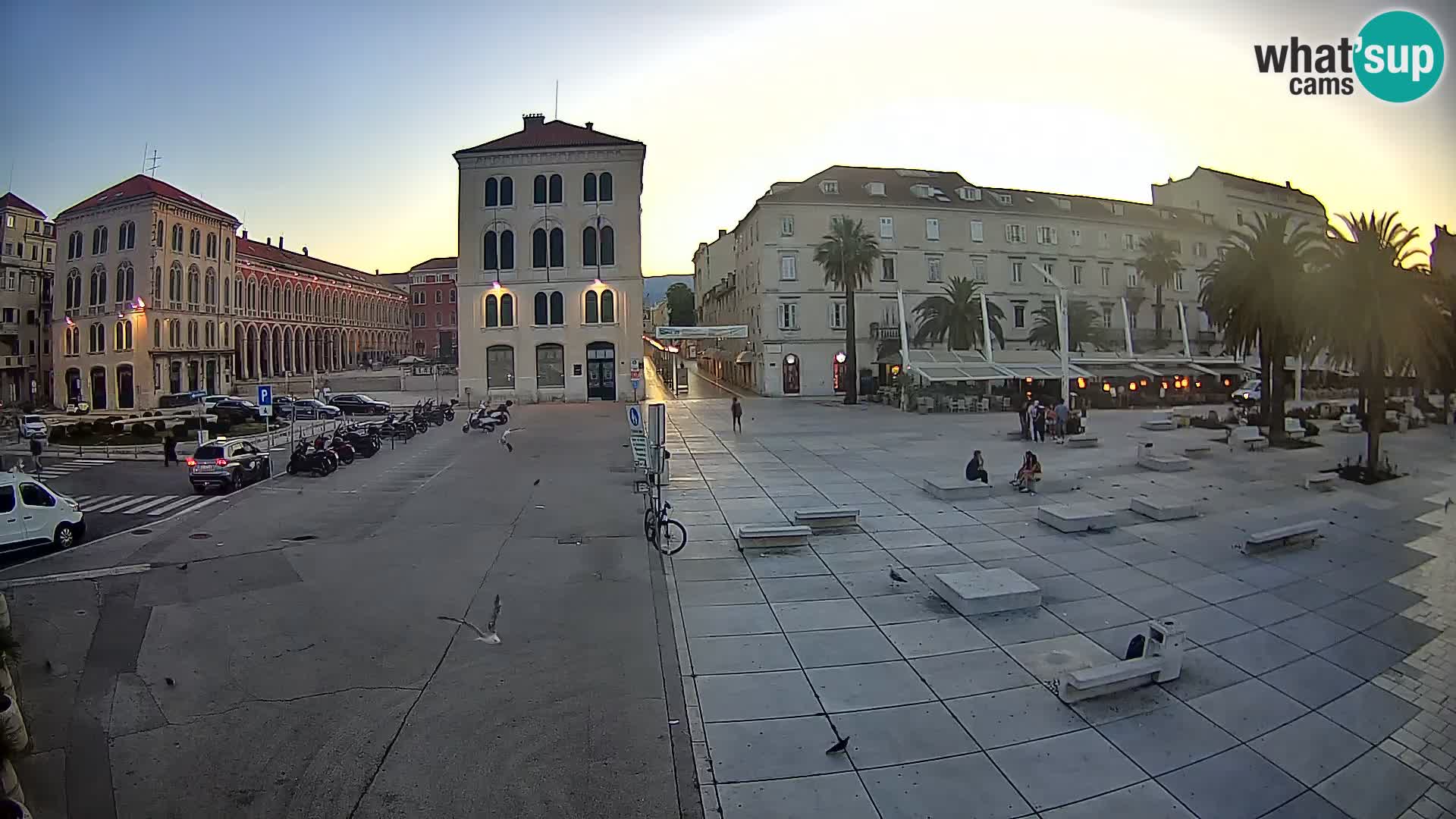Split kamera Riva – Prokurative | Trg Republike