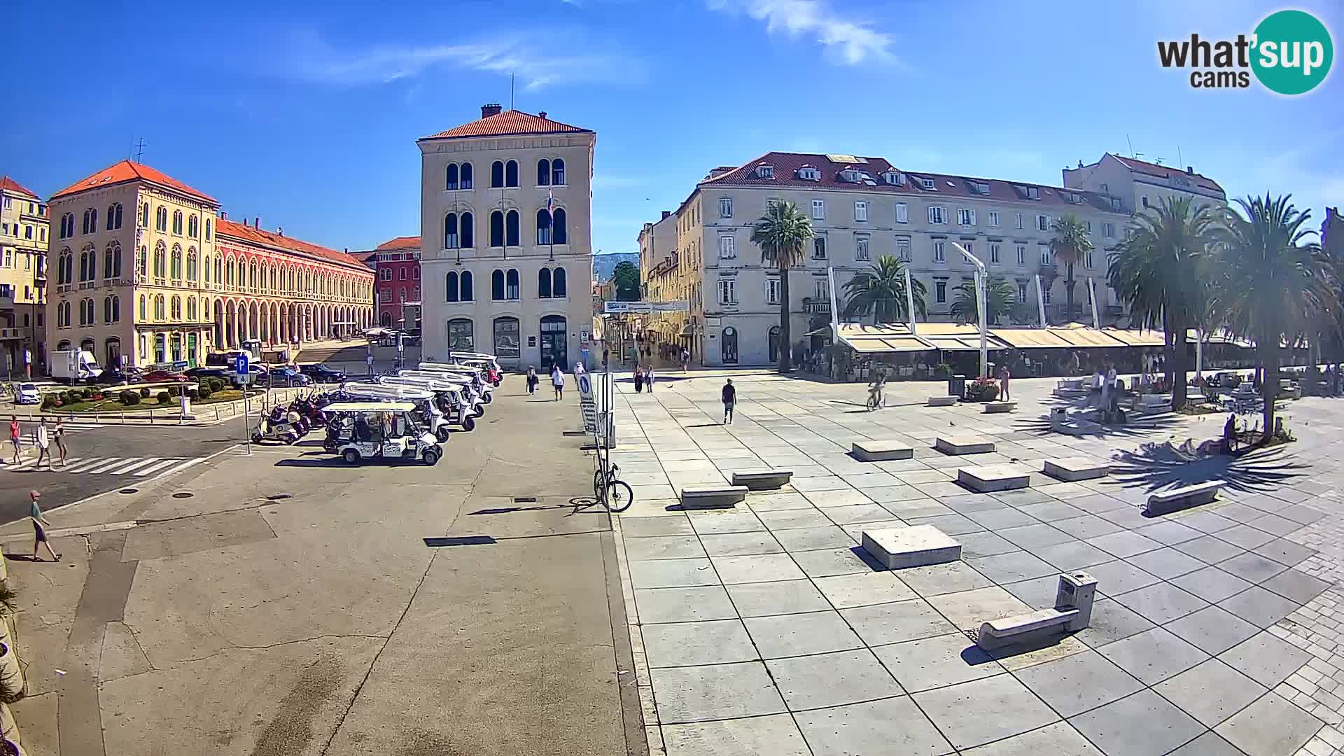 Live kamera Split Riva – Prokurative | Trg Republike
