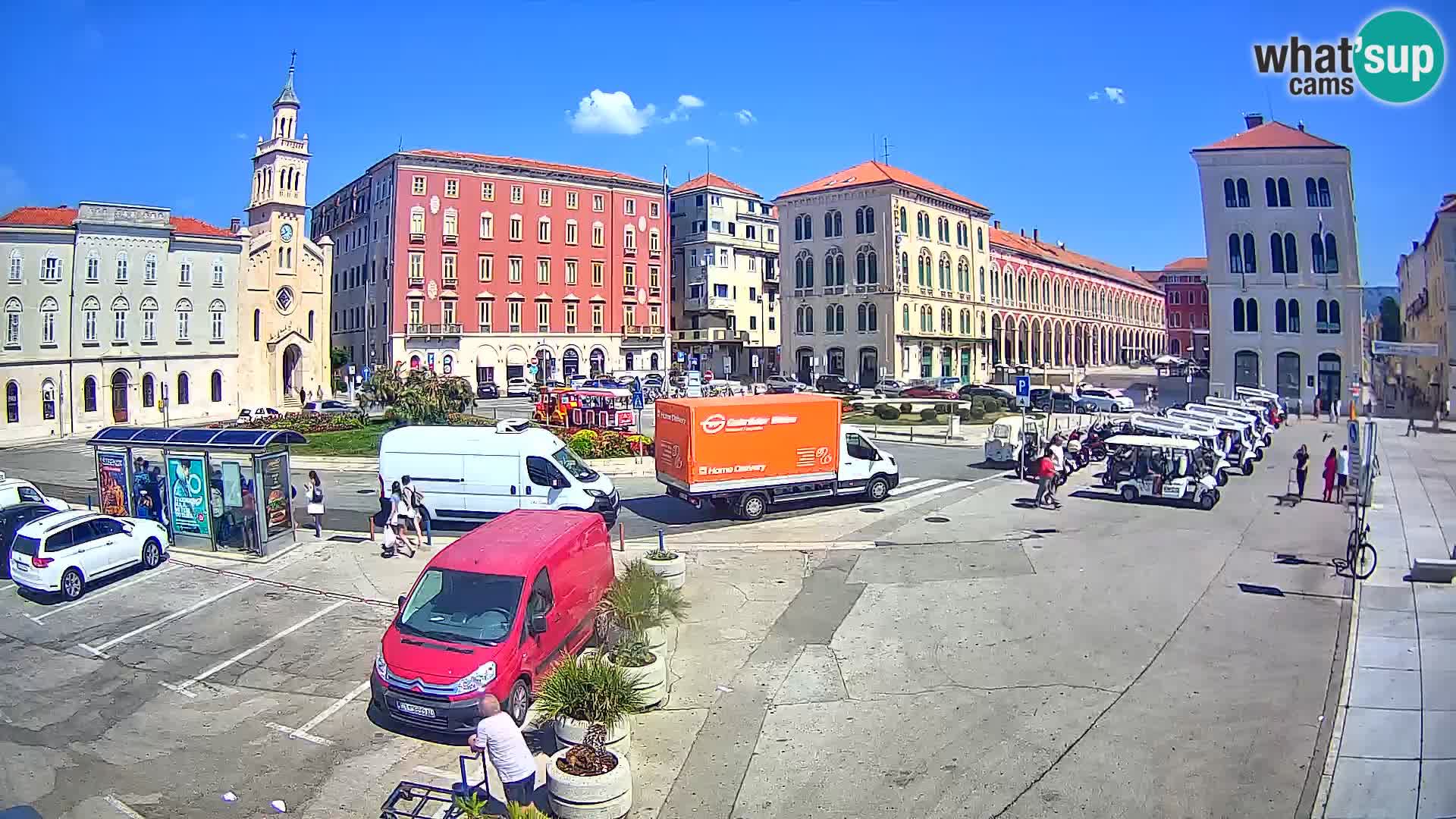 Live kamera Split Riva – Prokurative | Trg Republike