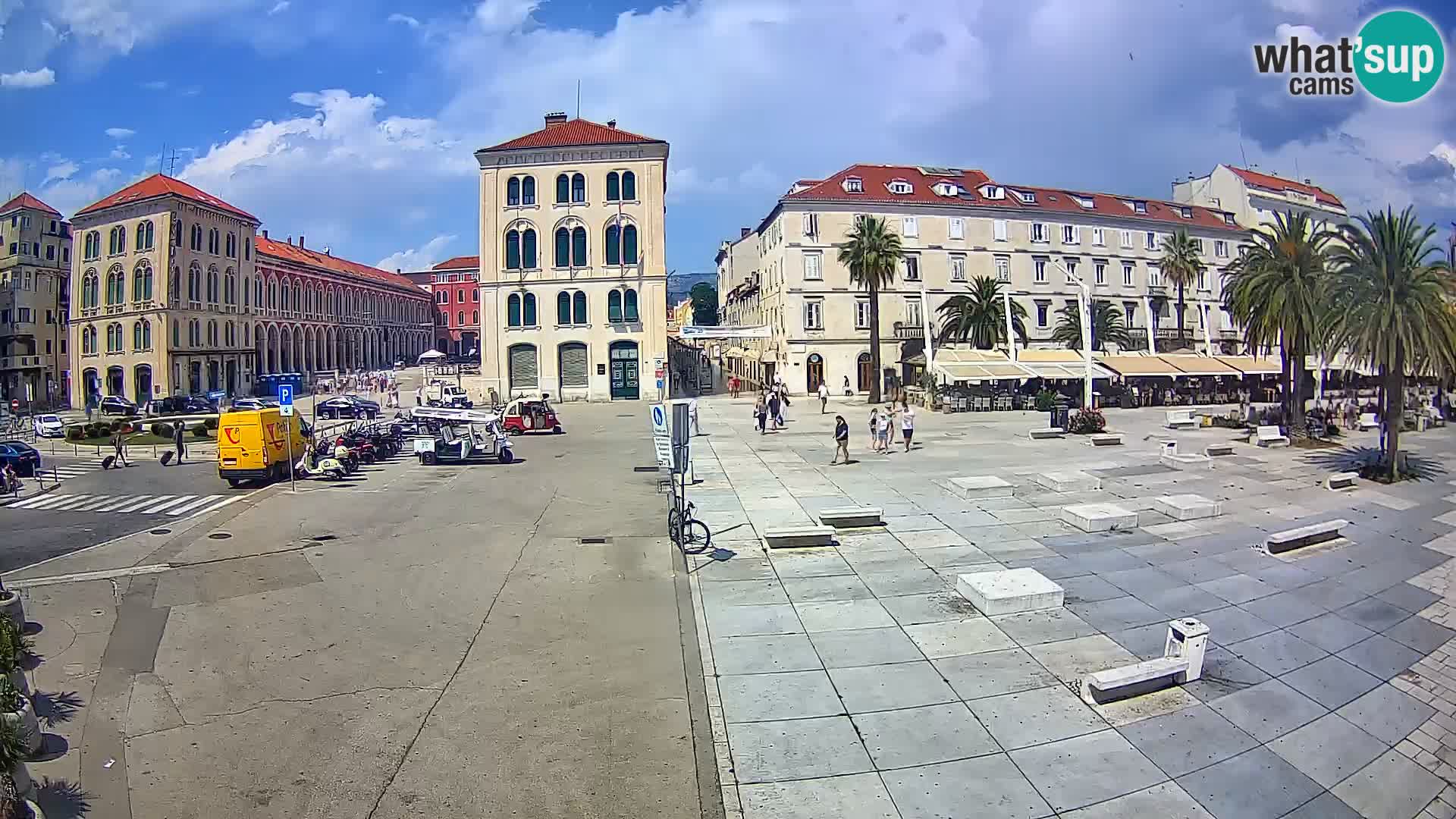 Webcam Split Riva – Prokurative | Trg Republike